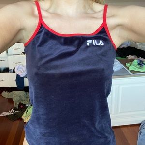 Fila Velvet Tank Top